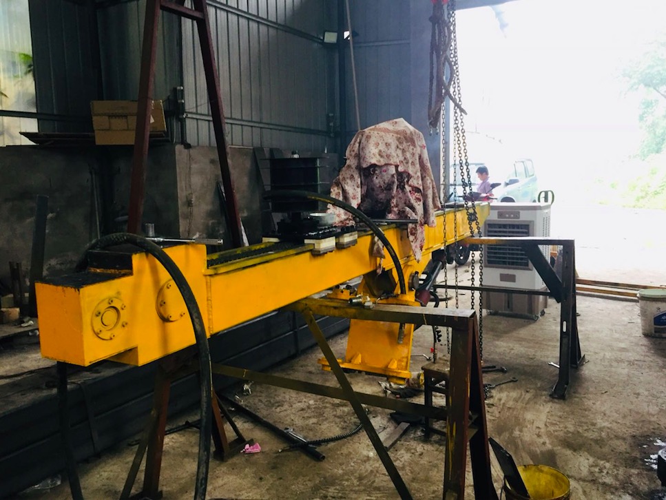 挖機改鑽機